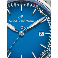 Zegarek męski z niebieską tarczą Auguste Reymond
