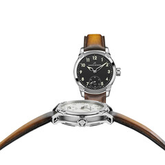 Zegarki Auguste Reymond Origin zegarek na brązowym pasku skórzanym