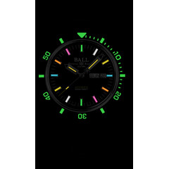 Kolorowe podświetlenie zegarka