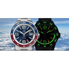 Zegarek z funkcją stref czasowych Ball GMT Limited Edition