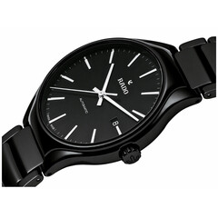 Czarny zegarek z ceramiki high-tech Rado
