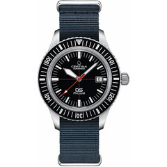 Certina DS PH200M Powermatic 80 C036.407.11.050.00 męski zegarek z bransoletą i paskiem NATO w komplecie