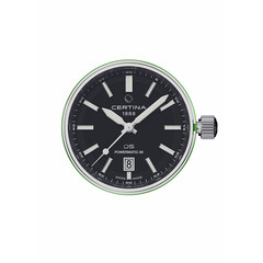 Zegarek, moduł mechanizczny Certina DS+ czarny C041.407.19.051.90