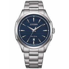 Zegarek męski Citizen AW1750-85L z niebieską tarczą