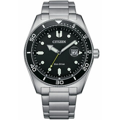 Zegarek Citizen Marine AW1760-81E z czarną tarczą
