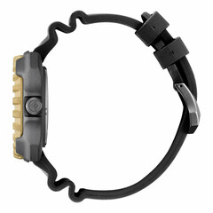 Czarna koperta z elementami złoconymi w zegarku Citizen Promaster Diver BN0226-10P
