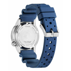 Niebieski pasek gumowy w zegarku Citizen EO2021-05L