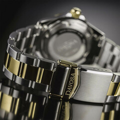 Tył zegarka Davosa Ternos Medium Automatic 166.197.50