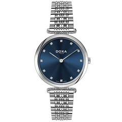 Doxa D-Lux 111.13.208.10 damski zegarek z kryształkami