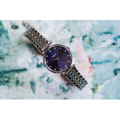 Zegarek damski Doxa z niebieską tarczą