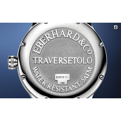 Zdobiony dekiel zegarka Eberhard Traversetolo 21116.18 CP
