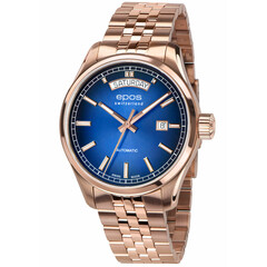 Zegarek męski Epos Passion Day Date 3501.142.24.96.34 z niebieską tarczą gradientową