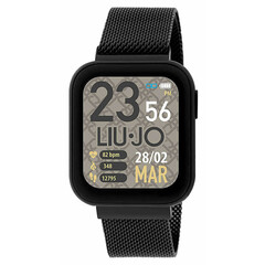 Czarny smartwatch modowy Liu Jo Man.
