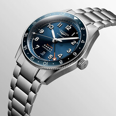 Zegarek z czasem GMT Longines Spirit Zulu Time L3.812.4.93.6