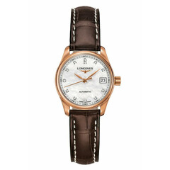 Złoty zegarek szwajcarski Longines Master Collection L2.128.8.87.3