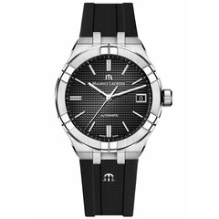 Zegarek męski Maurice Lacroix Aikon Automatic AI6007-SS000-330-2 z czarną tarczą