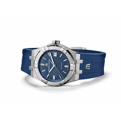 Zegarek Maurice Lacroix Aikon Automatic AI6007-SS000-430-4 z niebieskim paskiem gumowym
