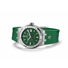 Zegarek męski Maurice Lacroix Aikon Automatic AI6007-SS000-630-5 z zielonym paskiem gumowym