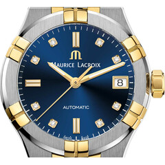 Maurice Lacroix Aikon Automatic Ladies AI6006-PVY11-450-1 niebieska tarcza z diamentami