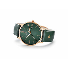 Maurice Lacroix Eliros Green Smoked EL1118-PVP01-610-1 zegarek z zieloną tarczą
