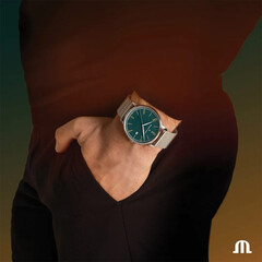 Zegarek Maurice Lacroix Eliros Date EL1118-SS006-620-1 na ręce