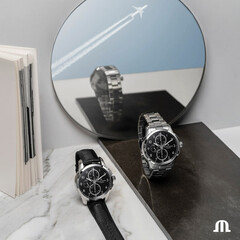 Klasyczne zegarki z chronografem 
Maurice Lacroix
