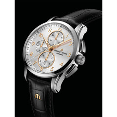 Maurice Lacroix Chronograph Pontos PT6388-SS001-220-2 zegarek klasyczny.