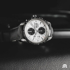 Elegancko-sportowy zegarek męski Maurice Lacroix 43 mm