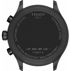 Tissot Chrono XL T116.617.37.051.00 z dużą ilością wolnego miejsca na tekst do wygrawerowania