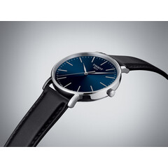Klasyczny zegarek męski na czarnym pasku skórzanym Tissot Classic Gent