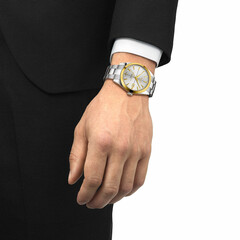 Tissot Gentleman Powermatic 80 Silicium T927.407.41.031.01 zegarek męski z krzemowym włosem balansu.