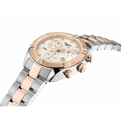 Tissot T101.917.22.116.00 PR 100 Sport Chic Lady Chrono damski zegarek z diamentami