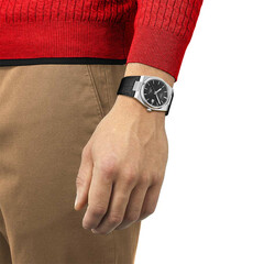 Zegarek Tissot PRX Powermatic 80 T137.407.16.051.00 na ręce