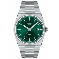 Zegarek Tissot PRX T137.410.11.091.00 z zieloną tarczą