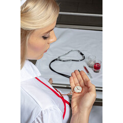 Tissot Pendants Nurse Watch Pulsometer