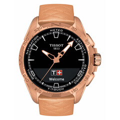 Tissot T-Touch Connect Solar T121.420.46.051.00 zegarek damski hybrydowy smartwatch.