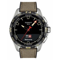 Tissot T-Touch Connect Solar T121.420.47.051.07 hybrydowy zegarek męski.