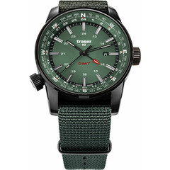 Traser P68 Pathfinder GMT Green 109035 zegarek męski