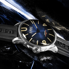 Zegarek z tarczą w oleju U-BOAT Darkmoon Blue Soleil SS