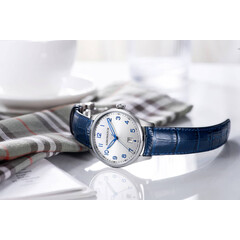 Zegarek na niebieskim pasku Aerowatch Les Grandes Classiques Gents