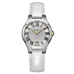 Elegancki zegarek Aerowatch New Lady Grande na białym pasku skórzanym