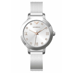 Damski zegarek na bransolecie typu mesh Emporio Armani Cleo