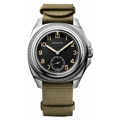 Zegarek lotniczy na pasku NATO Longines