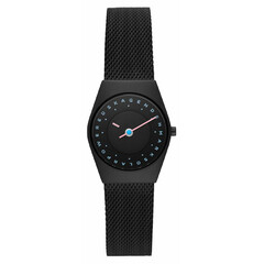 Damski zegarek w czarnym kolorze Skagen Grenen Lille Solar