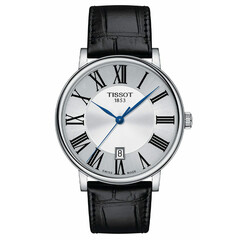 Tissot Carson Premium T122.410.16.033.00 męski zegarek klasyczny na skórzanym pasku