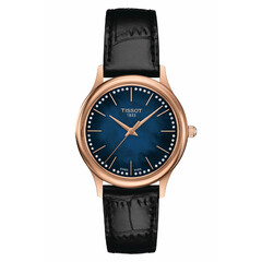 Złoty zegarek damski Tissot Excellence Lady T926.210.76.131.00 z diamentami