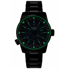 Traser P68 Pathfinder GMT Green 109525 zegarek militarny.