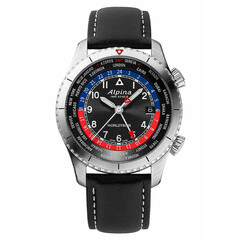 Męski zegarek Alpina Pilot GMT