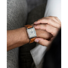 Prostokątny zegarek męski na rękę Alpina Alpiner Heritage