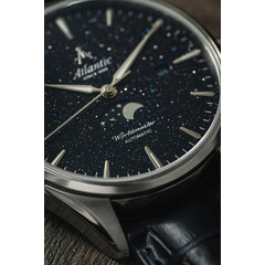 Zegarek męski z fazami księżyca Atlantic Moonphase